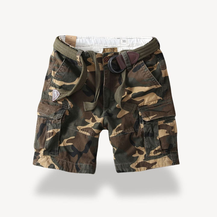 Cotton Cargo Utility Shorts Men | Loravelle