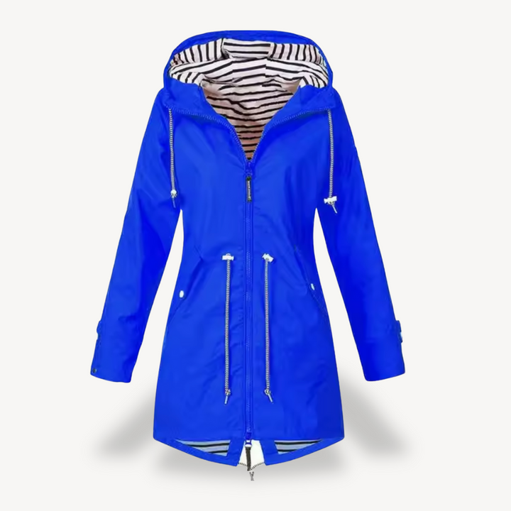 Women’s Waterproof Hooded Rain Jacket | Loravelle