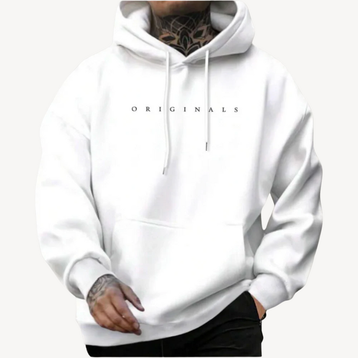 Hooded Sweatshirt Cotton Blend Men | Loravelle