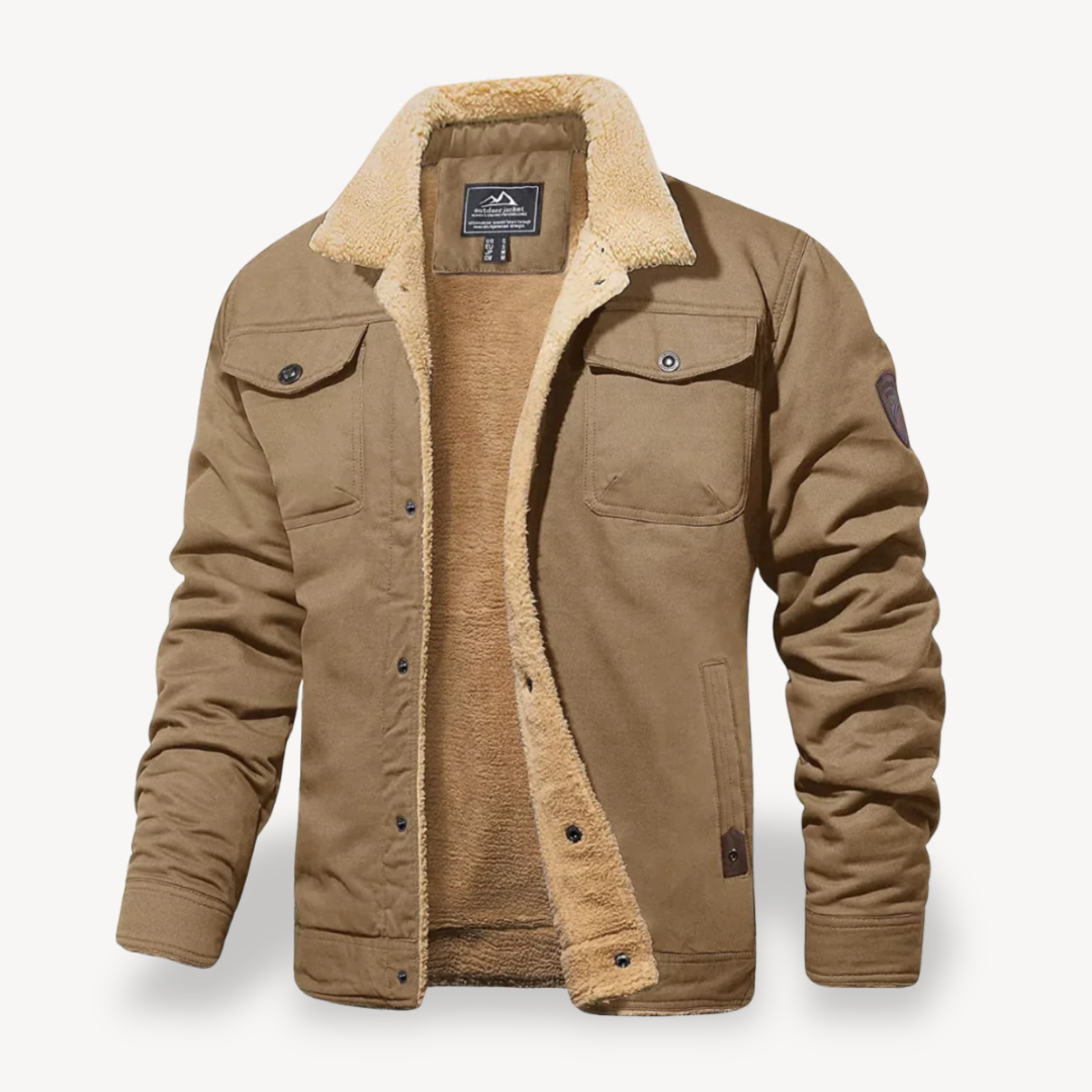 Men’s Fleece Lined Jacket | Loravelle
