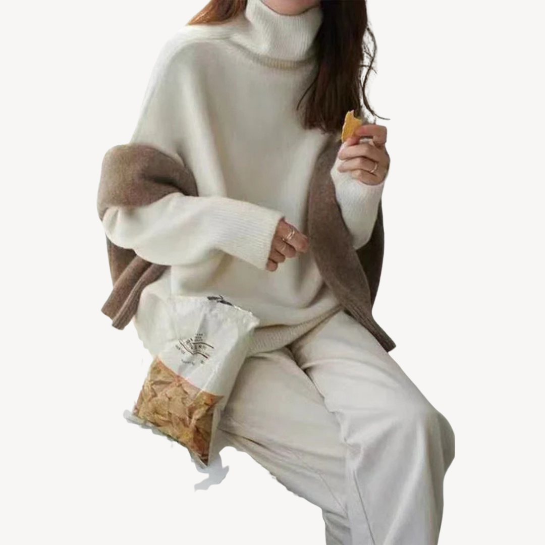 Ribbed Knit Sweater for Women | Loravelle
