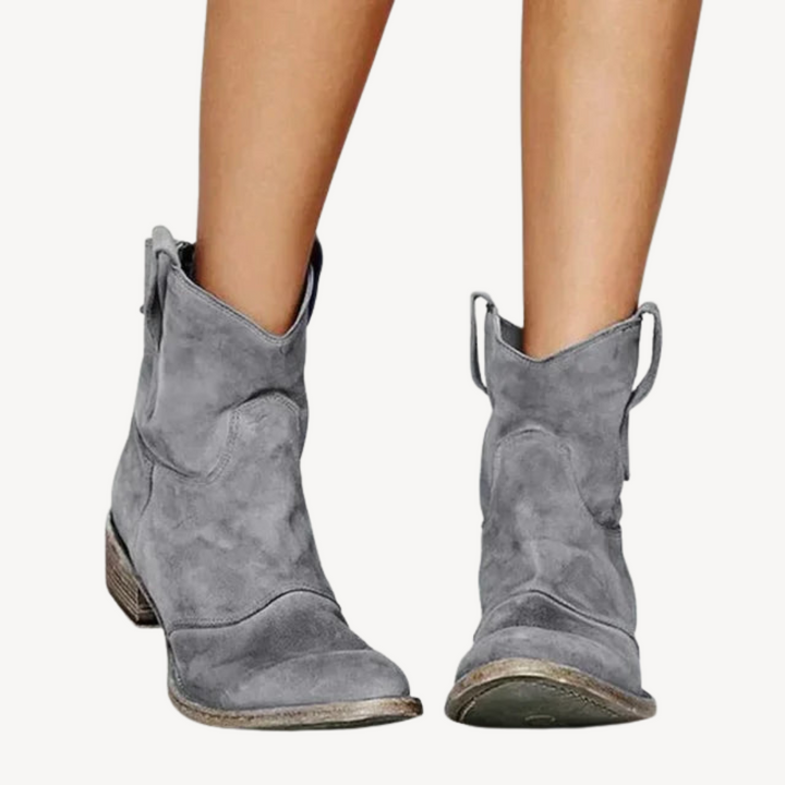 Women’s Orthopedic Suede Ankle Boots | Loravelle