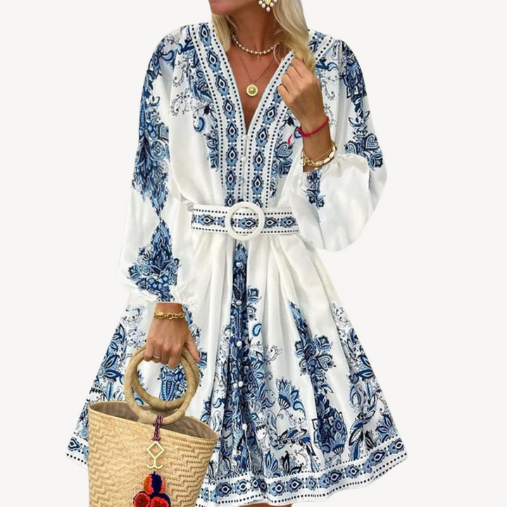 Boho Mini Dress Women | Loravelle