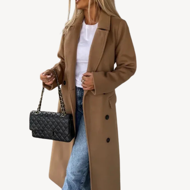 Women's Long Trench Coat | Loravelle