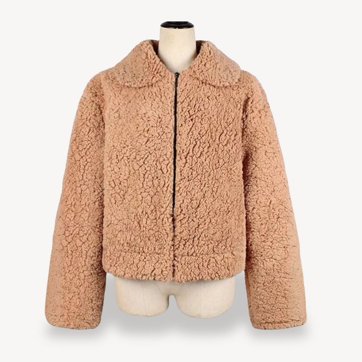 Fleece Zip-Up Jacket for Women | Loravelle