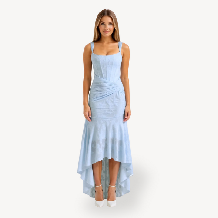 Women's Corset Bustier Fishtail Maxi Dress | Loravelle