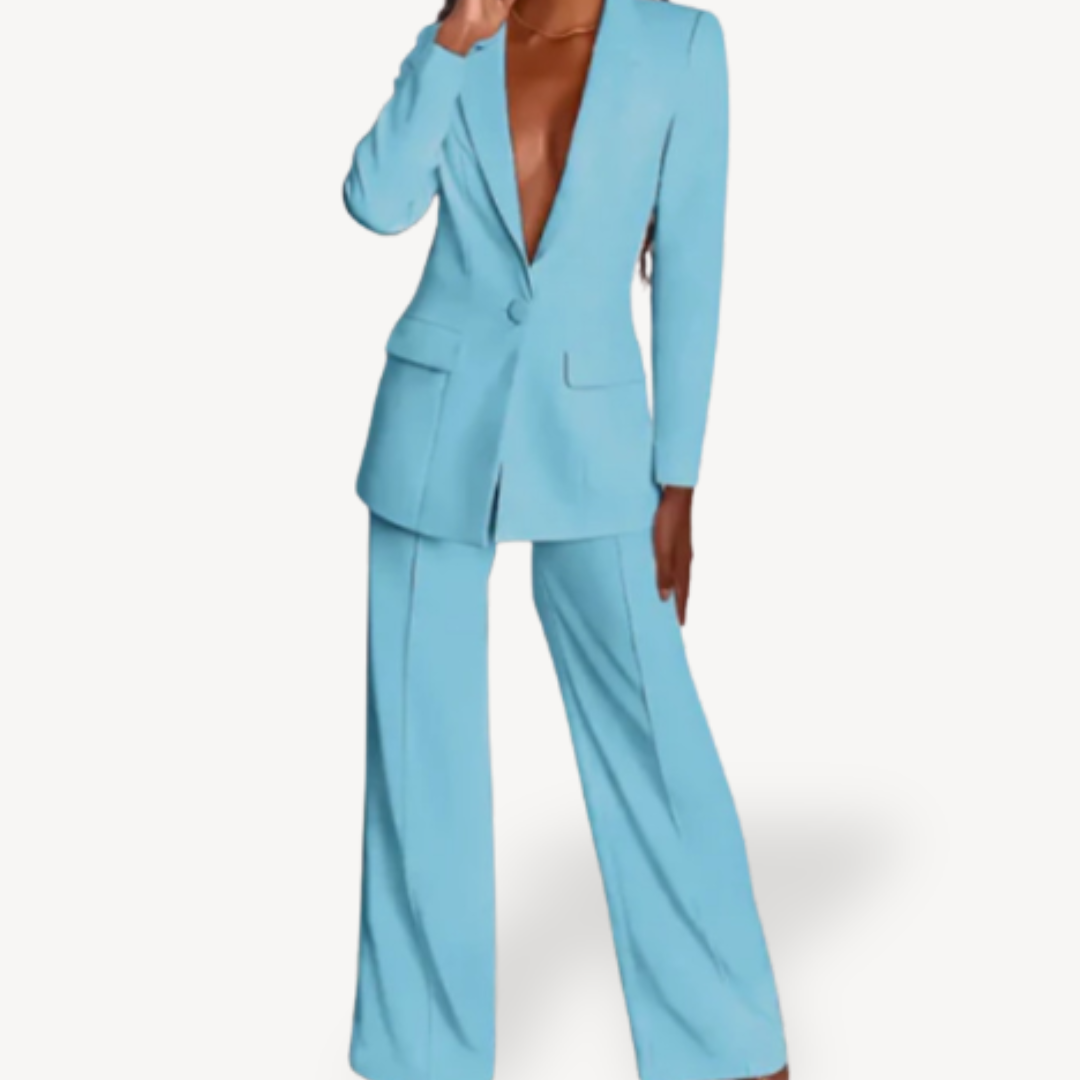 Women's Tailored Blazer & Trousers Set | Loravelle