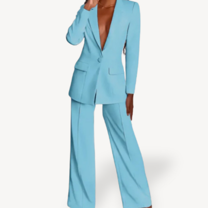 Women's Tailored Blazer & Trousers Set | Loravelle