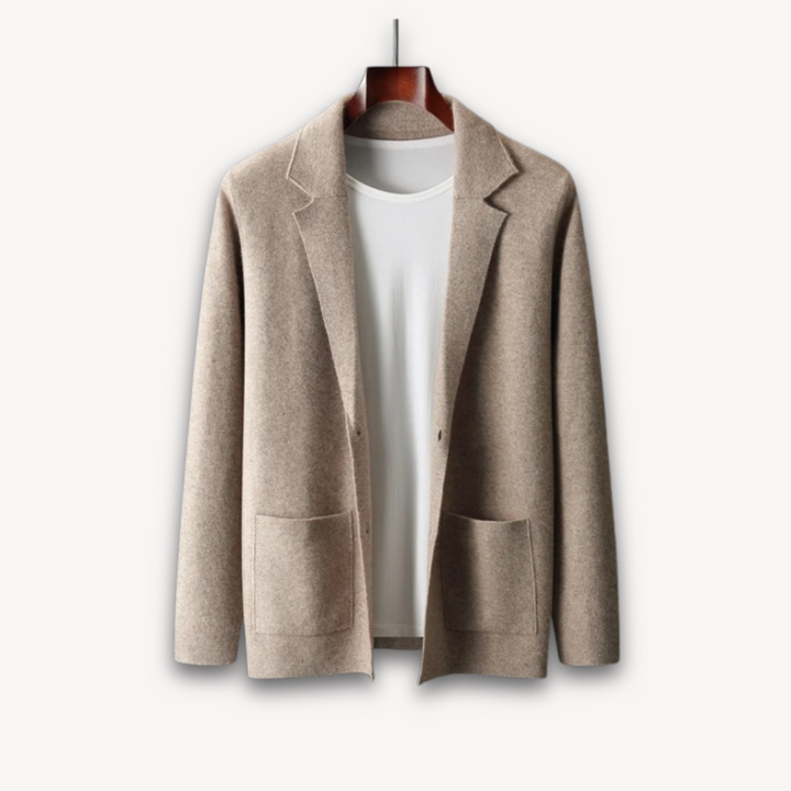 Loravelle | Men's Casual Cashmere Wool Blend Blazer, Lightweight, Adults