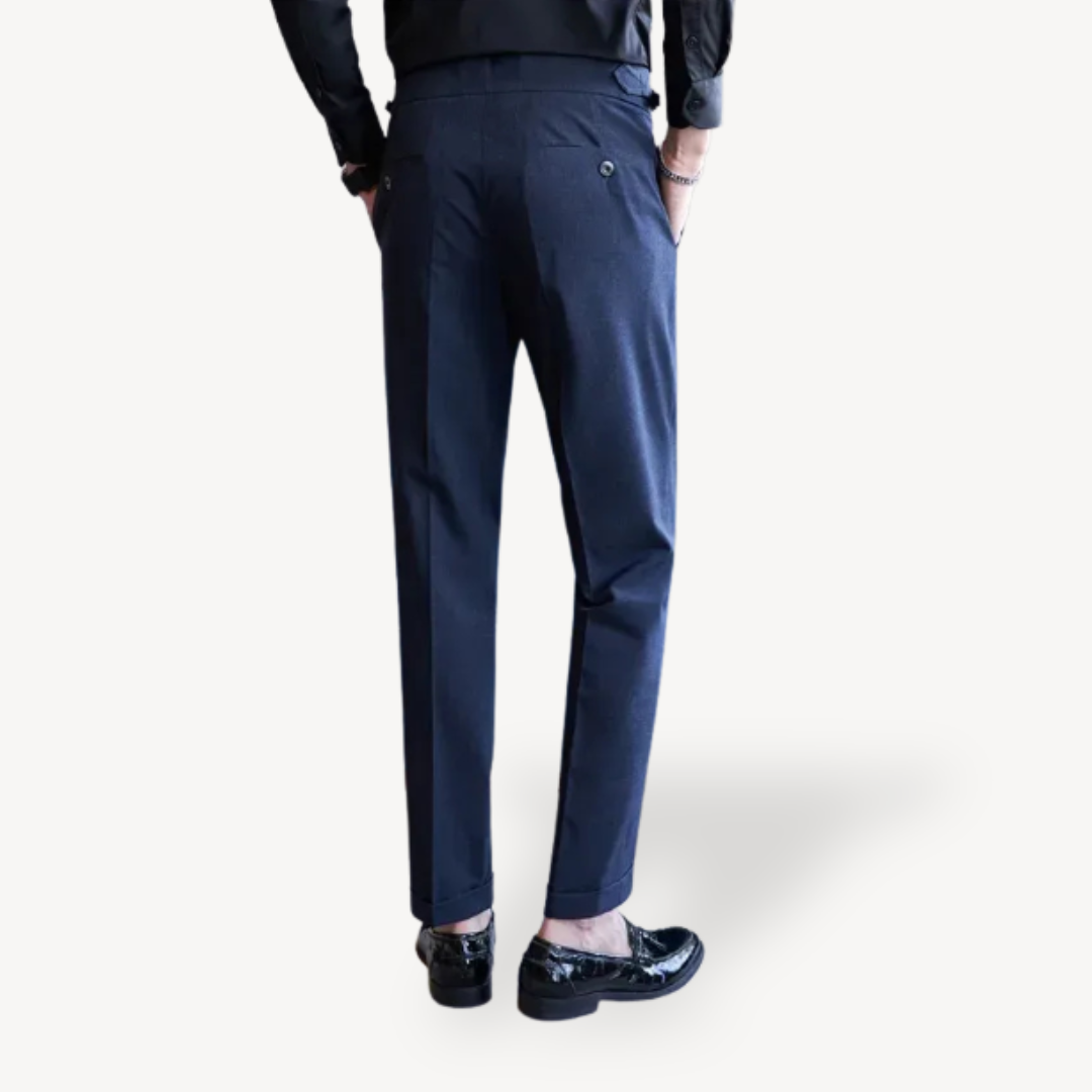 Men's Pleated Dress Trouser Pants
