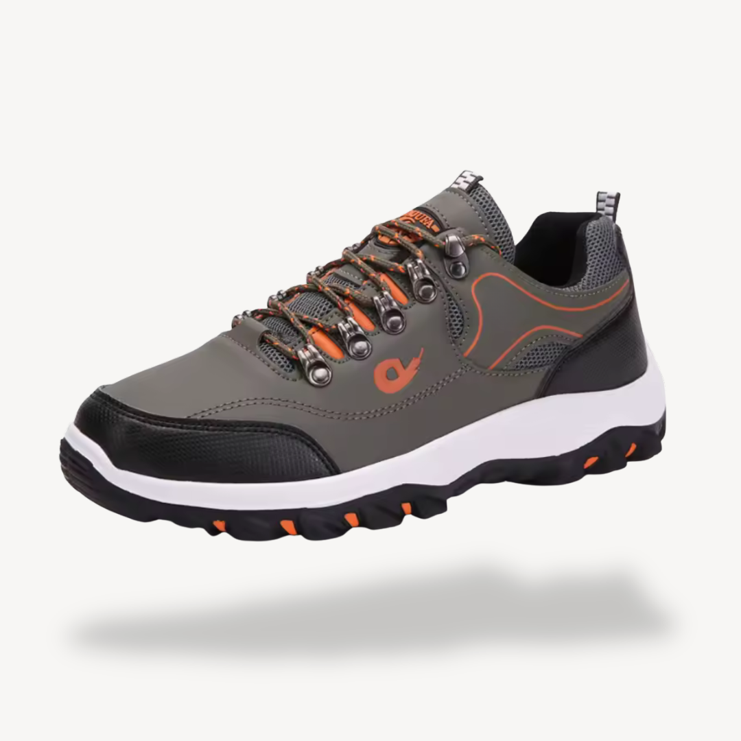 Men’s Orthopedic Hiking Trainers Leather | Loravelle