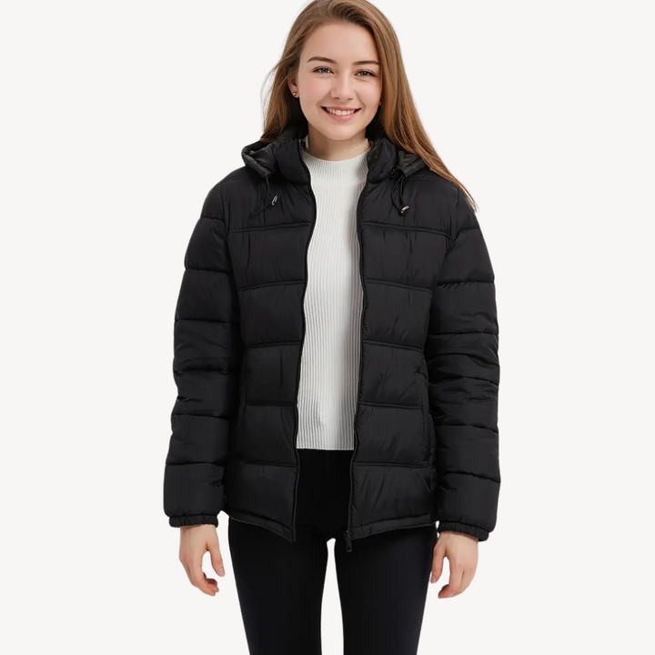 Women’s Hooded Puffer Jacket | Loravelle