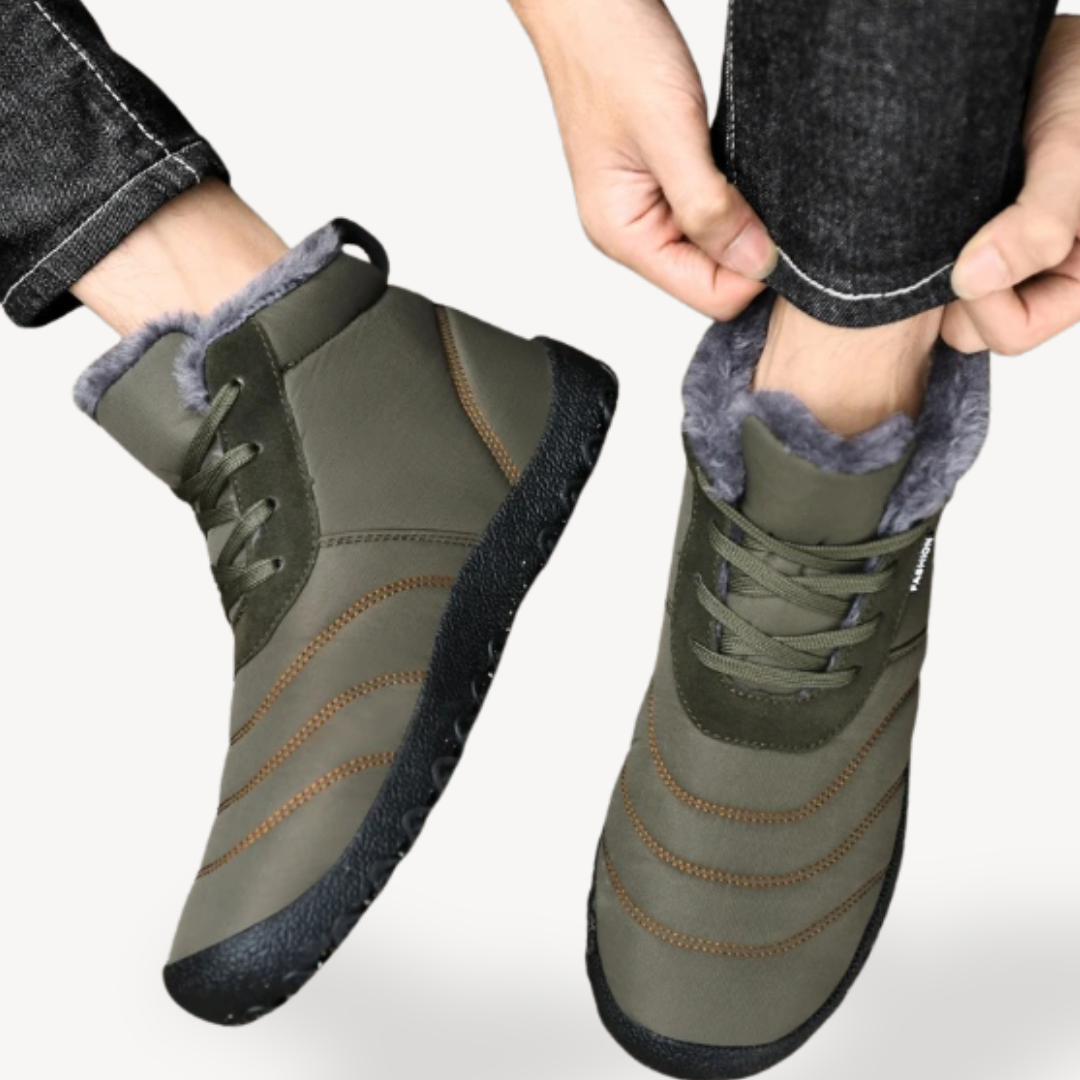 Waterproof Orthopedic Winter Boots Men | Loravelle