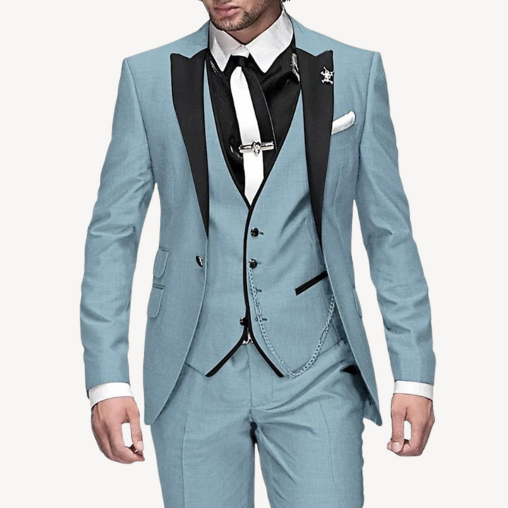Men’s 3-Piece Silk Suit | Loravelle