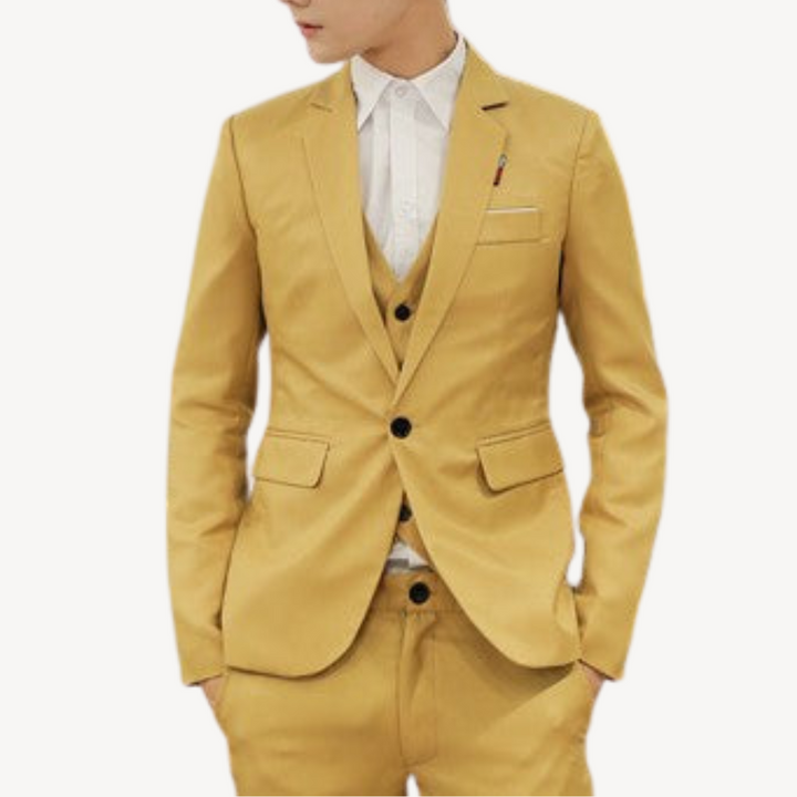 Men's Suit with Vest & Trousers | Loravelle