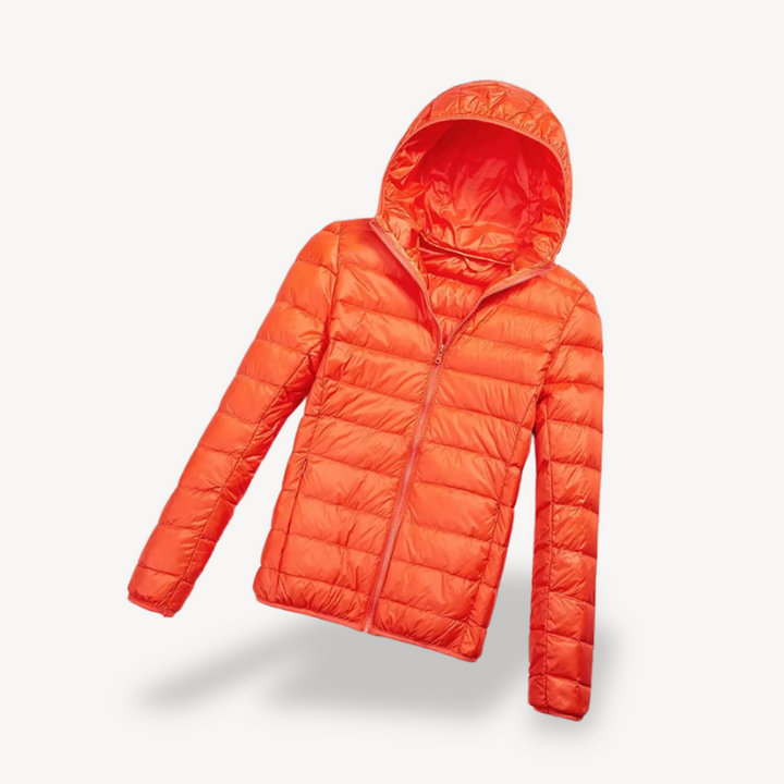 Ultralight Hooded Puffer Jacket Women | Loravelle