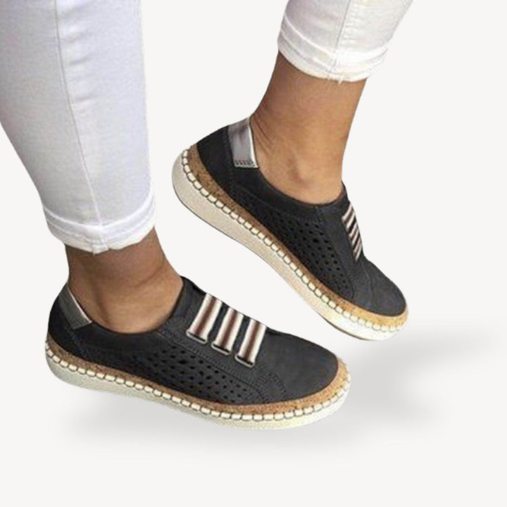 Women's Orthopedic Premium Material Comfort Slip-On Sneakers | Loravelle