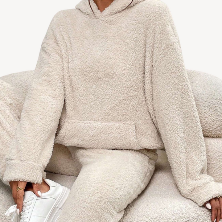Women’s Fleece Loungewear Set Tracksuit | Loravelle
