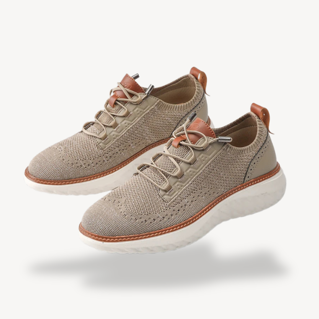 Men's Orthopedic Knit Walking Trainers Mesh Sneakers | Loravelle