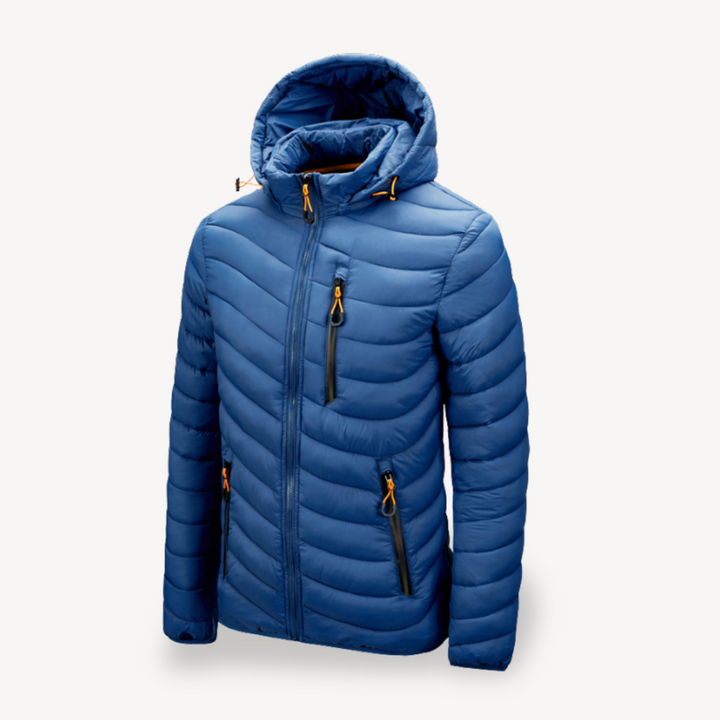 Men's Winter Hooded Padded Jacket | Loravelle