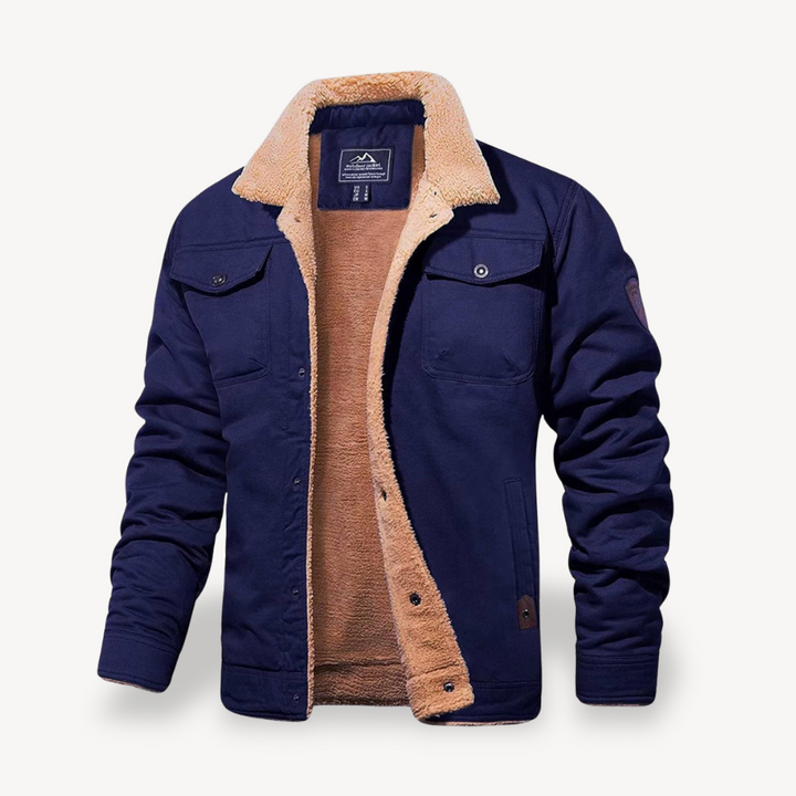 Men’s Sherpa Lined Winter Jacket | Loravelle