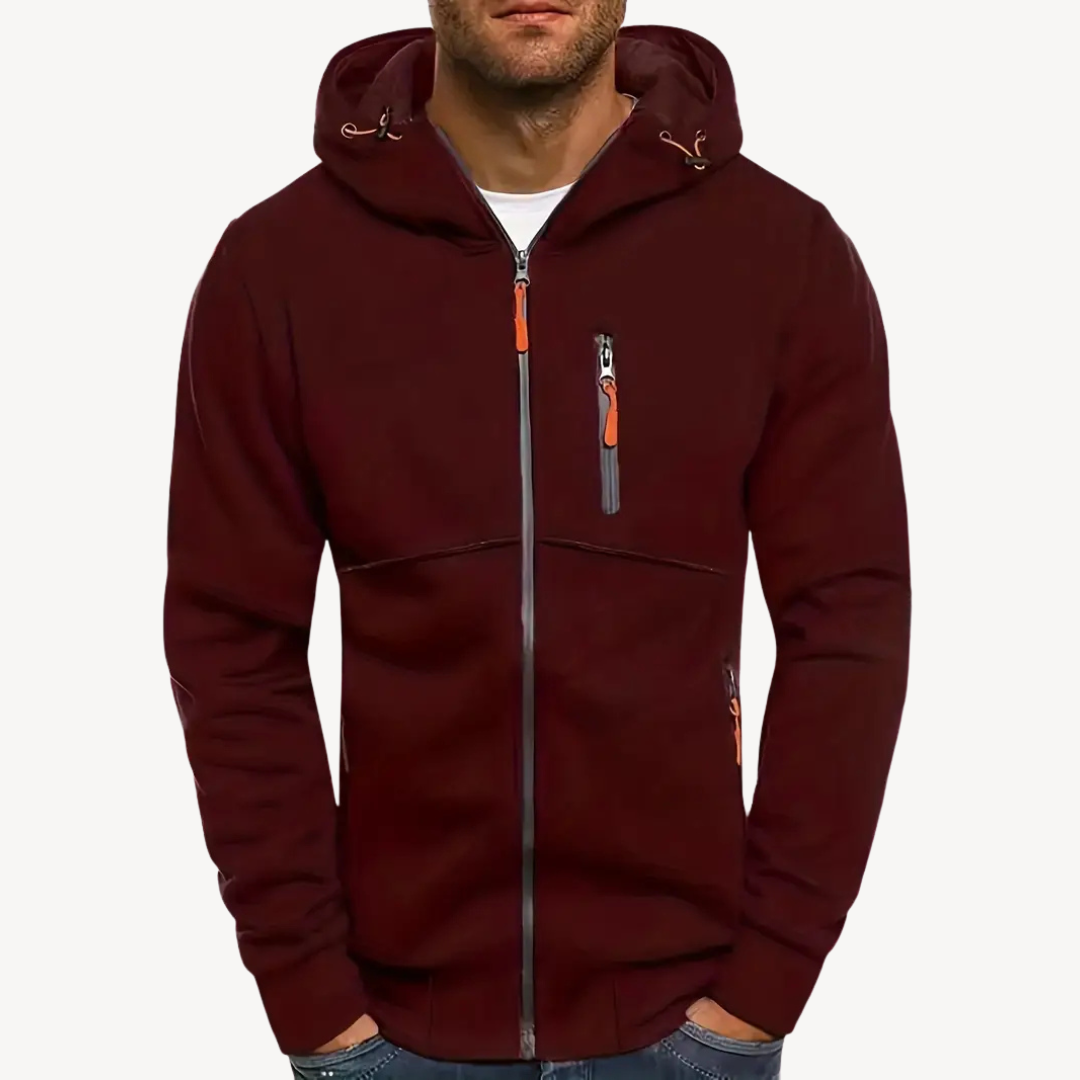 Casual Hoodie Cotton Polyester Men | Loravelle