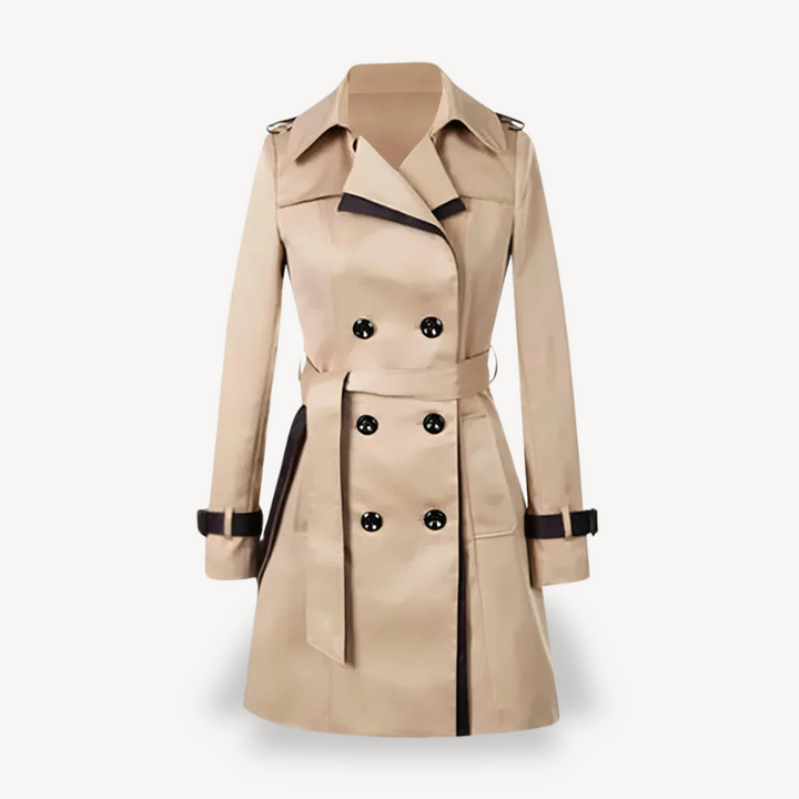 Double-Breasted Trench Coat for Women | Loravelle