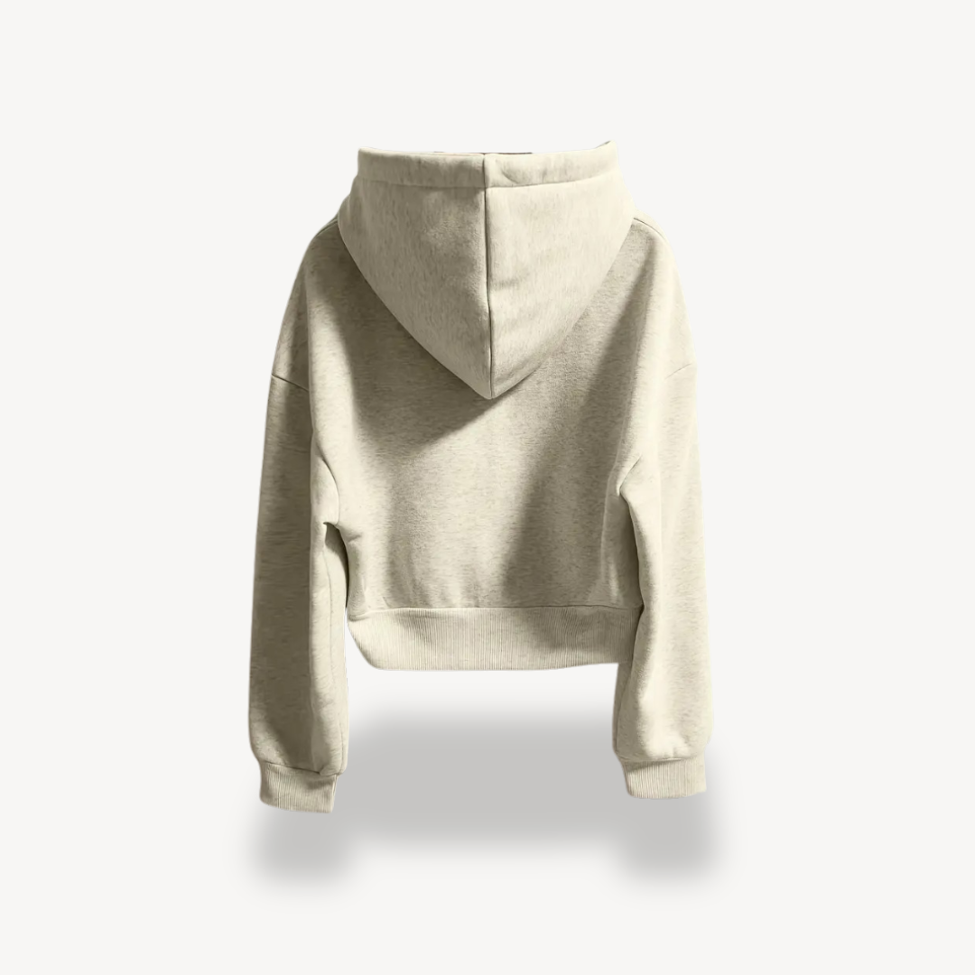Women's Textured Sweatshirt Polyester | Loravelle