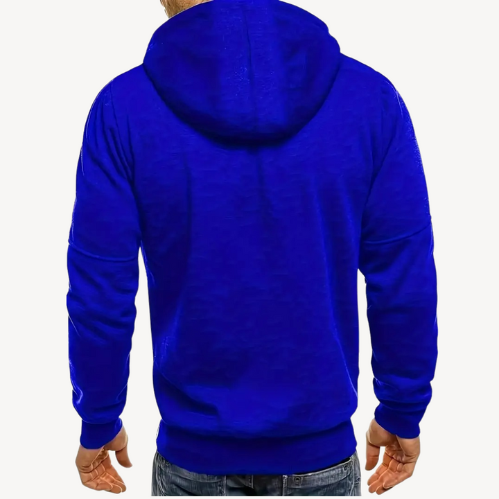 Men's Zip Hoodie Cotton Fleece | Loravelle