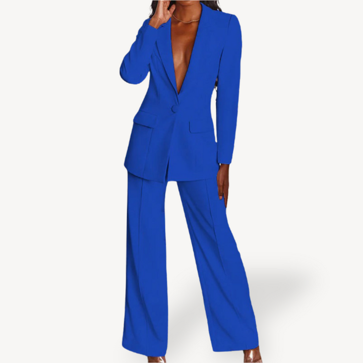 Women’s Blazer Trouser Suit Set | Loravelle