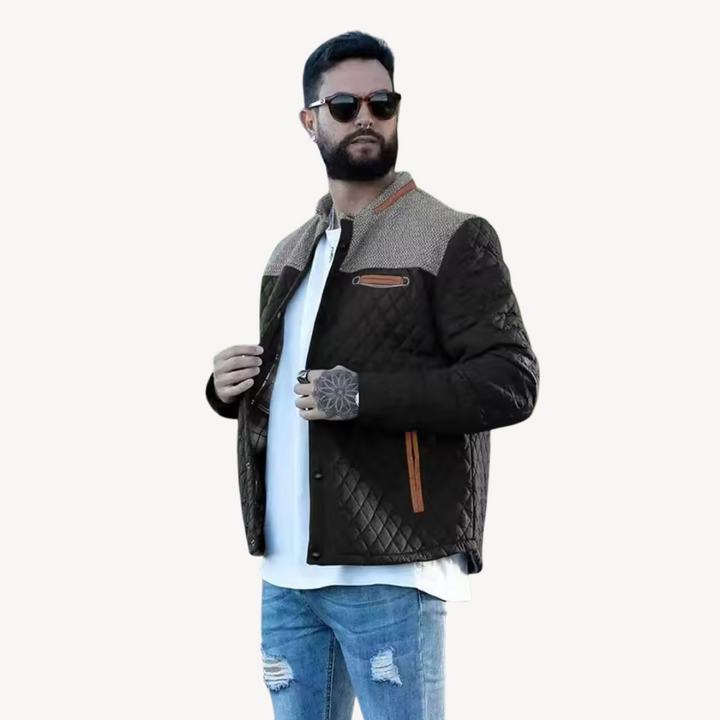 Men's Sherpa Lined Winter Jacket | Loravelle