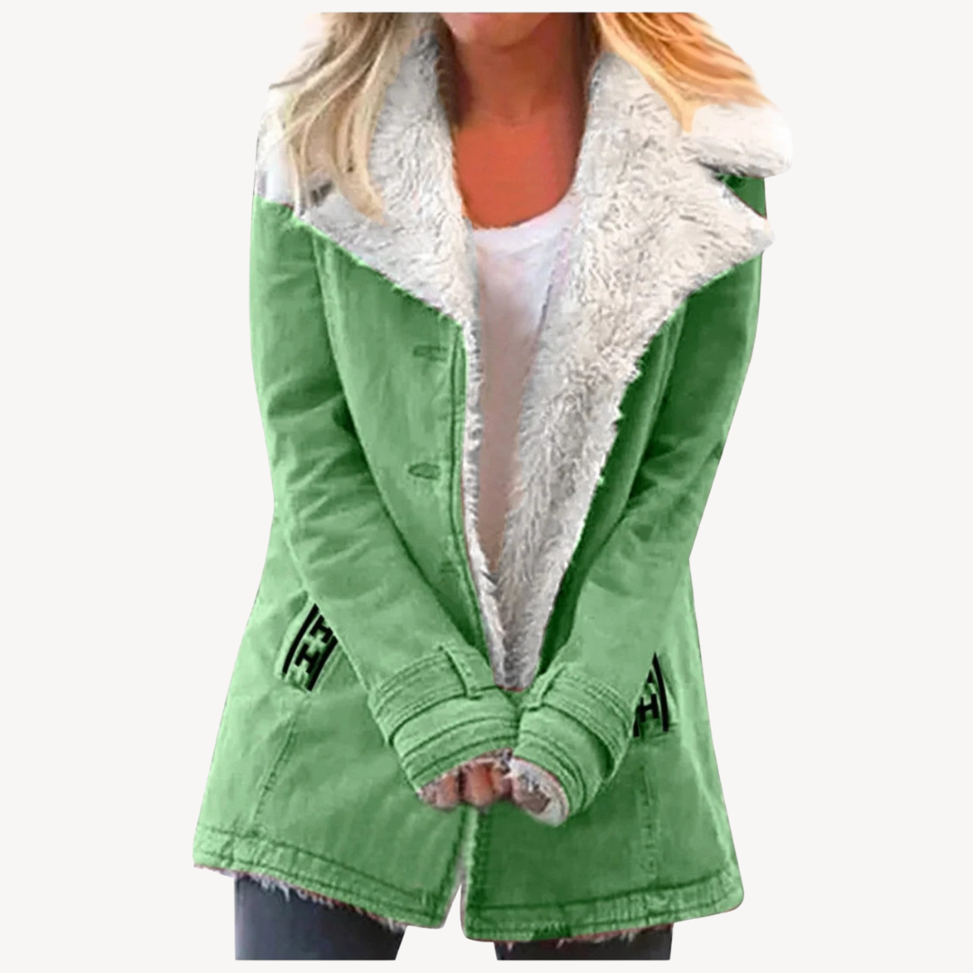 Women's Fleece-Lined Winter Jacket | Loravelle
