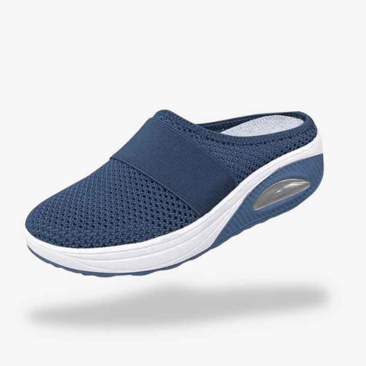 Women's Orthopedic Air Cushion Mesh Slip-on Mule | Loravelle