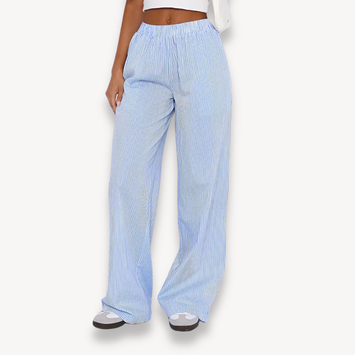 Loravelle | Striped Trousers for Women