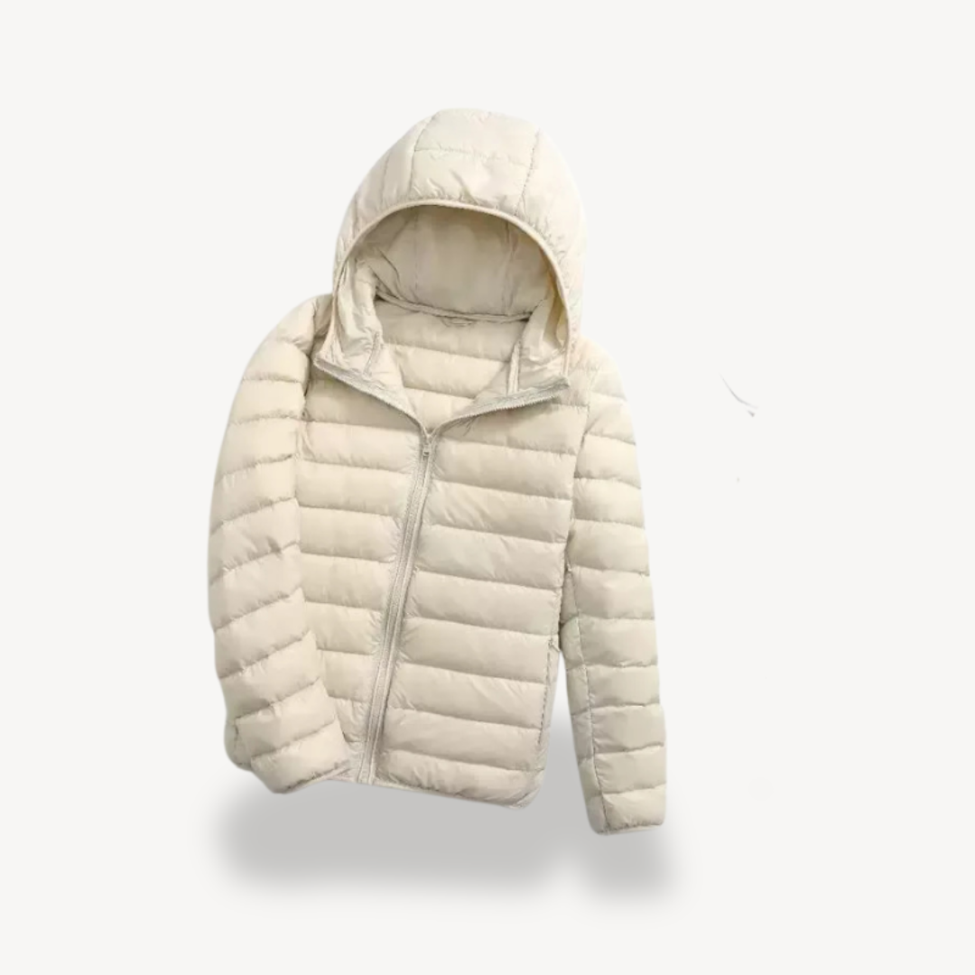 Ultralight Hooded Puffer Jacket Women | Loravelle