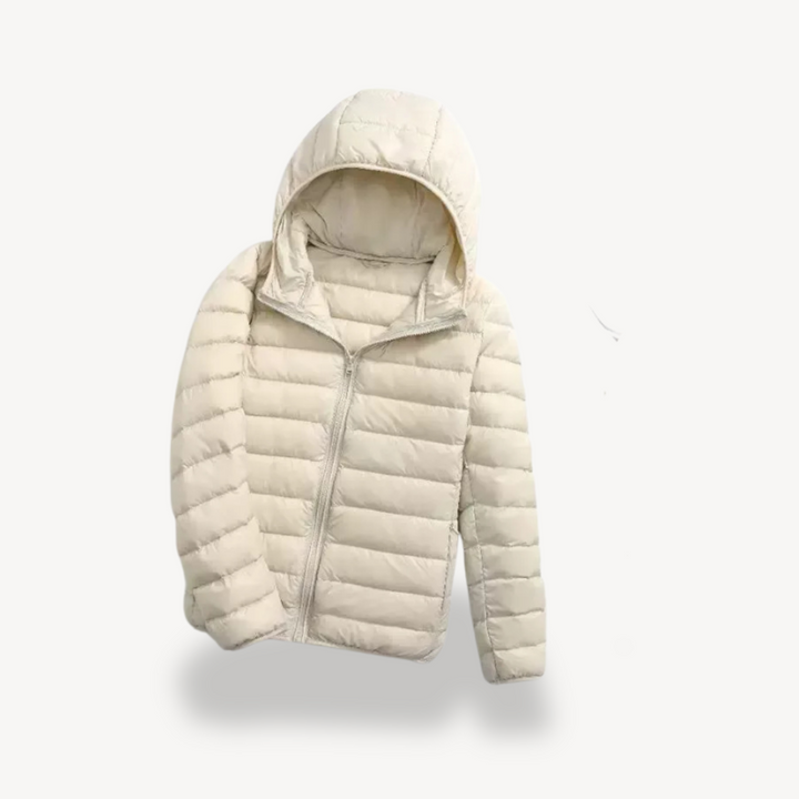 Ultralight Hooded Puffer Jacket Women | Loravelle