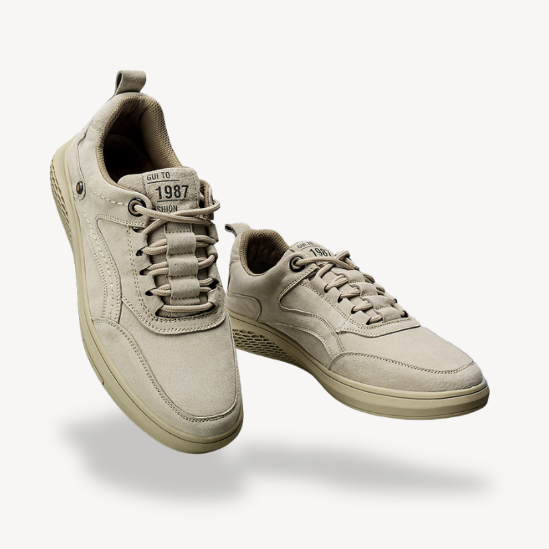 Orthopedic Suede Casual Shoes Men | Loravelle
