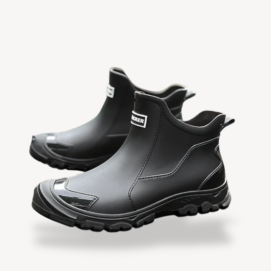 Women’s Ankle Orthopedic Rain Boots – Rubber | Loravelle