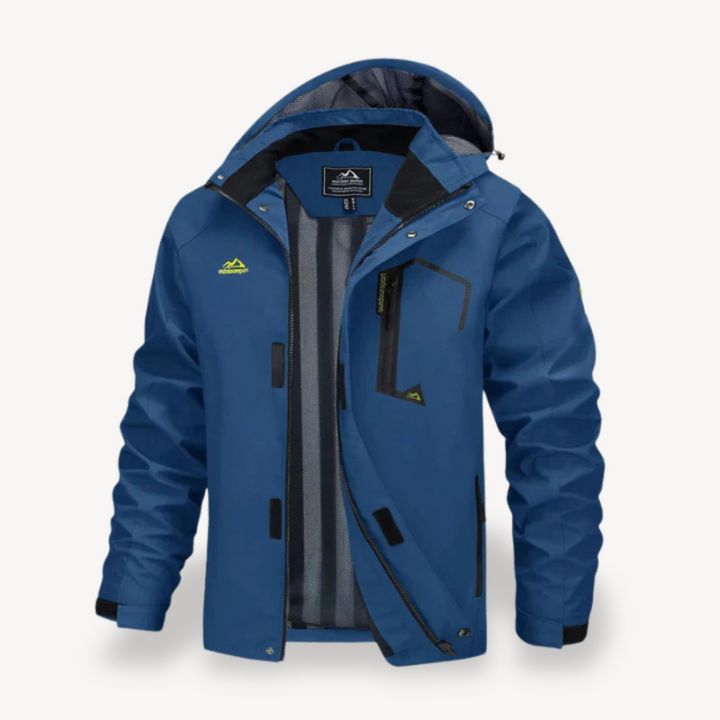 Men's Camo Waterproof Winter Jacket with Hood | Loravelle