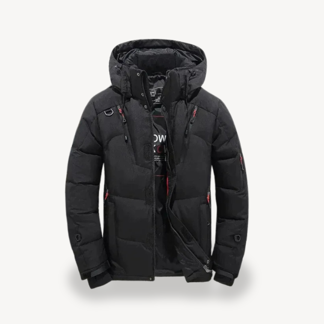Padded Hooded Winter Jacket Men | Loravelle