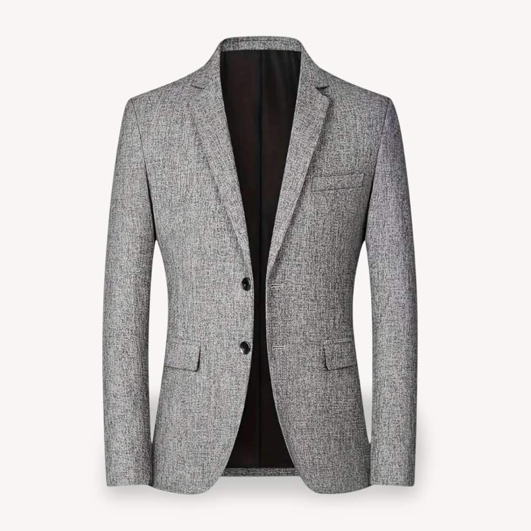 Men's Tweed Business Blazer Jacket | Loravelle