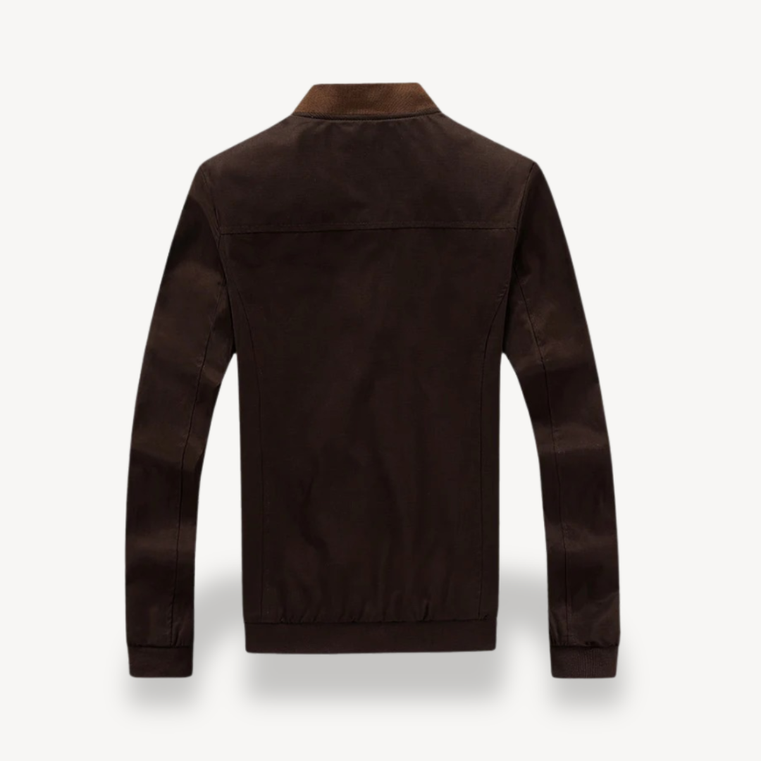 Bomber Jacket Polyester Men | Loravelle