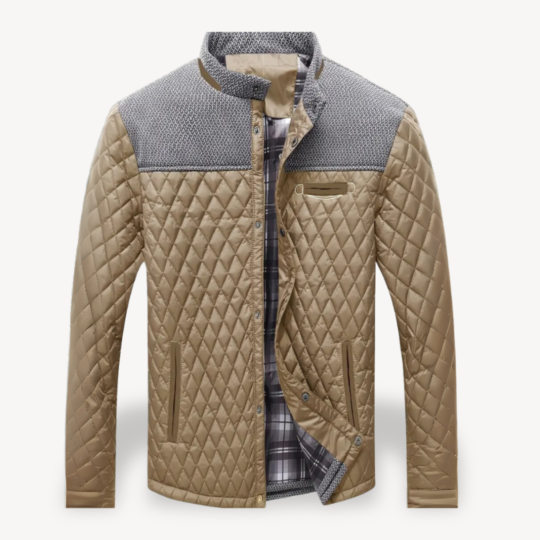 Men's Sherpa Lined Winter Jacket | Loravelle