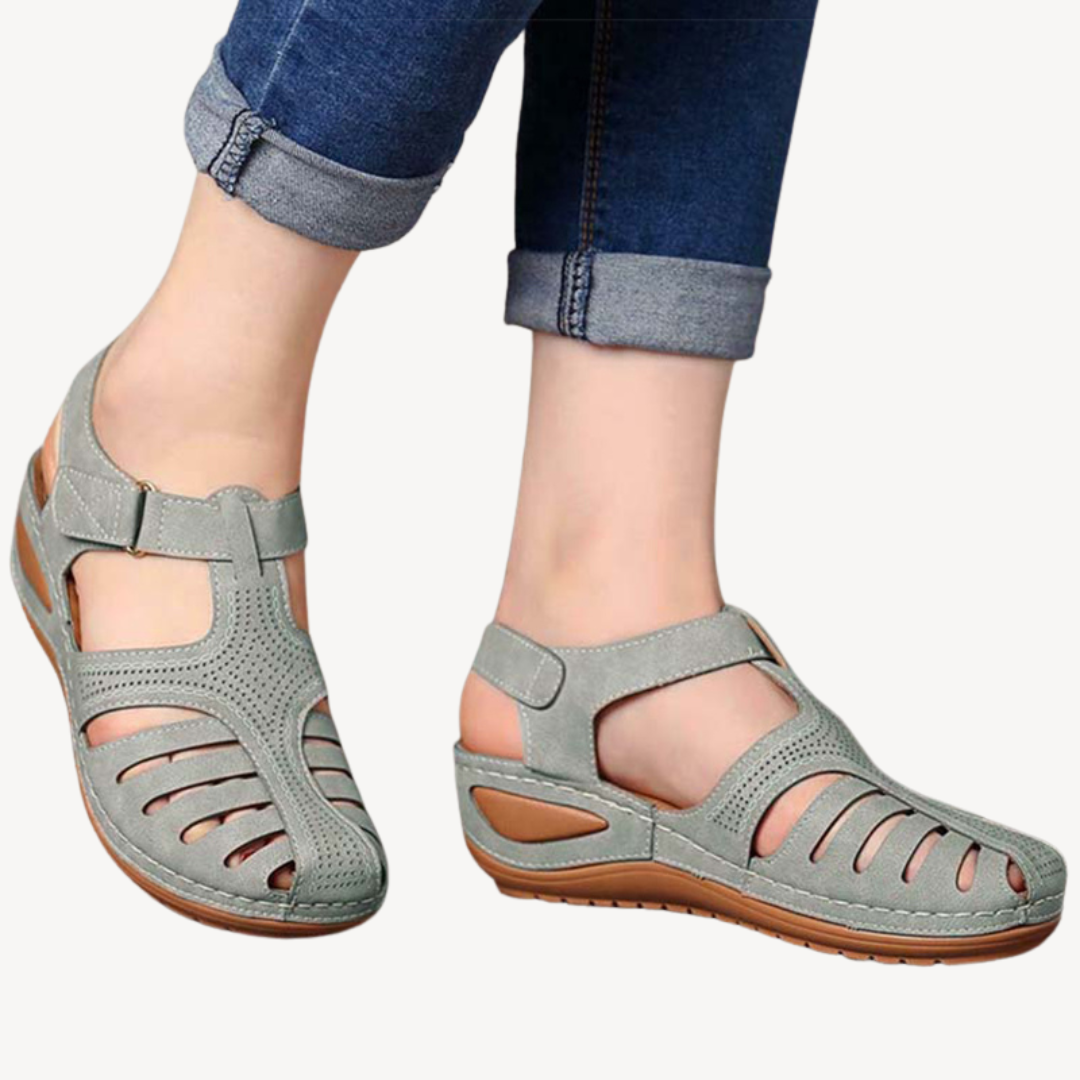 Women’s Leather Orthopedic Sandals | Loravelle