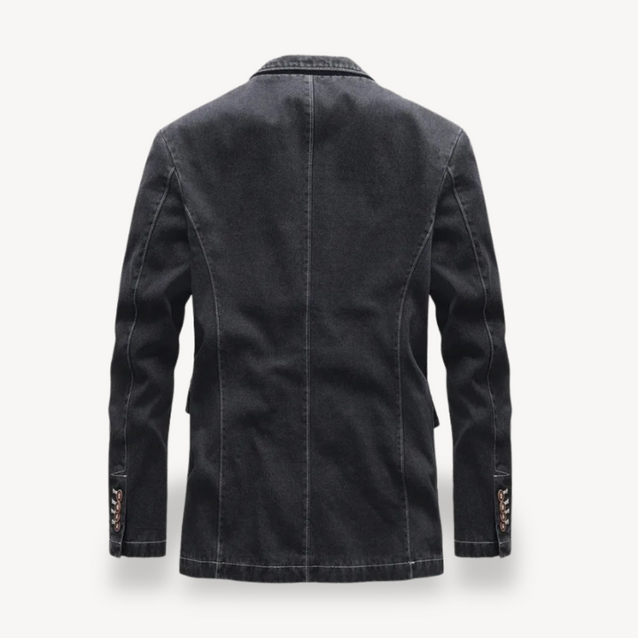 Men's Denim Blazer Jacket | Loravelle