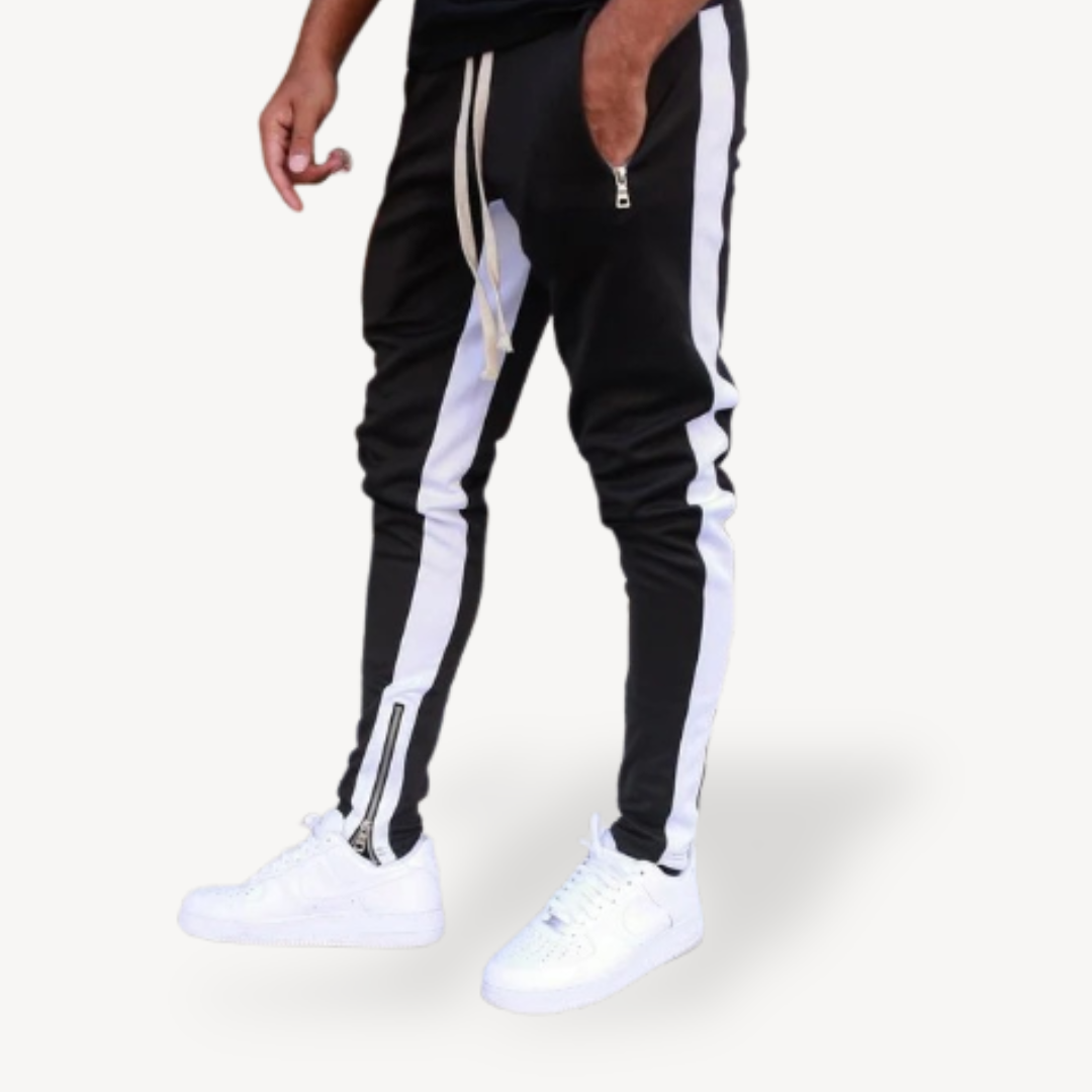 Striped Jogger Pants Men | Loravelle