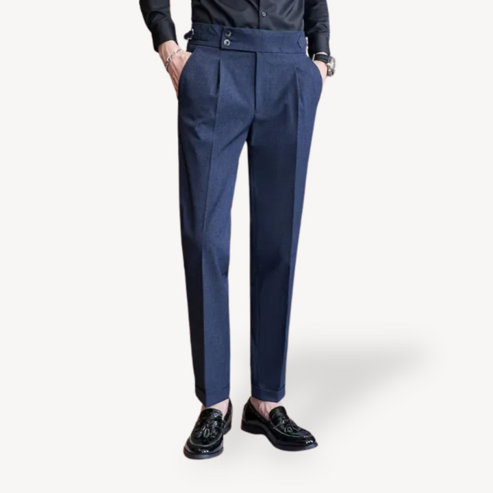 Men's Pleated Dress Trouser Pants