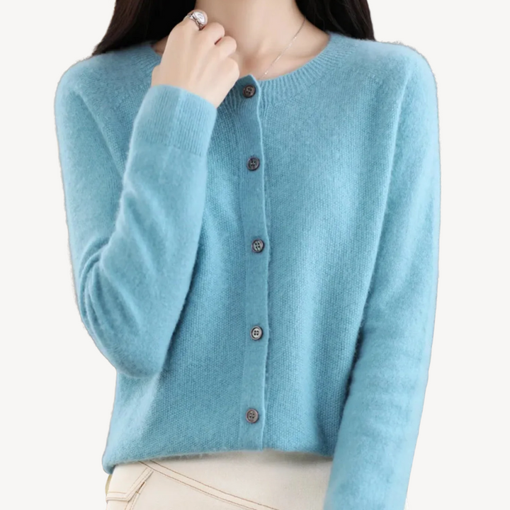 Women's Cashmere Blend Cardigan | Loravelle
