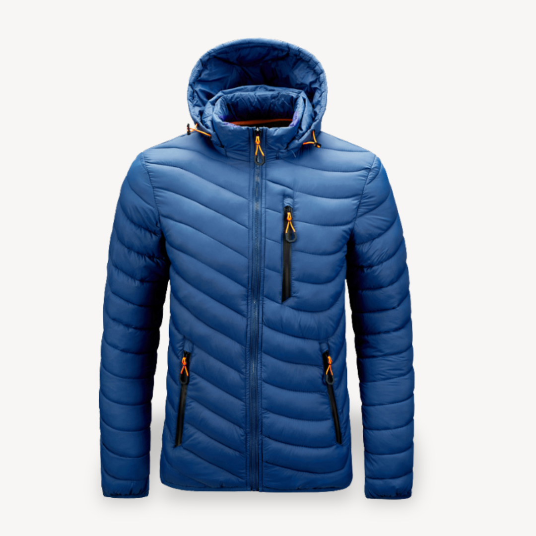 Men's Winter Hooded Padded Jacket | Loravelle