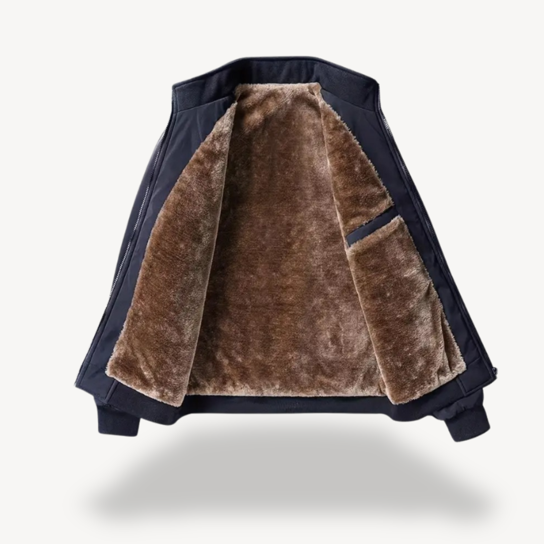 Men's Sherpa-Lined Winter Jacket | Loravelle